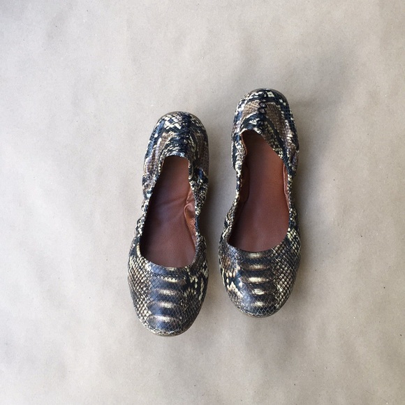 Lucky Brand Shoes - Lucky Brand Emmie Snake Print Flats